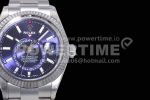 Rolex Skydweller SS Noob Best Edition Blue Dial on SS Bracelet A23J Super Clone Watch - Image 4