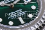 Rolex Submariner White Diamond Bezel SS TWF Best Edition Green Dial SS Bracelet A3135 Super Clone Watch - Image 9