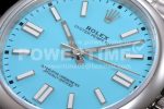 Rolex Oyster Perpetual 41mm 124300 EWF Best Edition Tiffany Blue Dial on SS Jubilee Bracelet A3230 Super Clone Watch - Image 7