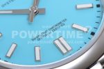 Rolex Oyster Perpetual 41mm 124300 EWF Best Edition Tiffany Blue Dial on SS Jubilee Bracelet A3230 Super Clone Watch - Image 8
