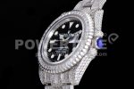 Rolex Submariner White Diamond Bezel SS TWF Best Edition Black Dial SS Bracelet A3135 Super Clone Watch - Image 10