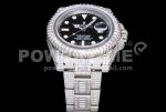 Rolex Submariner White Diamond Bezel SS TWF Best Edition Black Dial SS Bracelet A3135 Super Clone Watch - Image 6