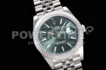 Rolex DateJust 41 126334 JDF 1:1 Best Edition 904L Steel Green Dial on SS Jubilee Bracelet VR3235 Super Clone Watch - Image 2