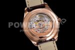 VACHERON CONSTANTIN Fiftysix RG 40mm ZF 1:1 Best Edition Brown Dial on Brown Leather Strap A1326 Super Clone Watch - Image 7
