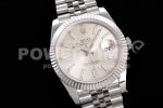 Rolex DateJust 41 126334 JDF 1:1 Best Edition 904L Steel Silver Dial on SS Jubilee Bracelet VR3235 Super Clone Watch - Image 2