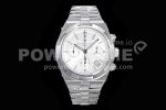 Vacheron Constantin Overseas Ultra-Thin 5500V V8F 42.5MM Best Edition White Dial on SS Bracelet A5200 AAA Replica Super Clone Watch