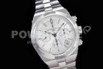 Vacheron Constantin Overseas Ultra-Thin 5500V V8F 42.5MM Best Edition White Dial on SS Bracelet A5200 AAA Replica Super Clone Watch - Image 2