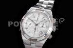 Vacheron Constantin Overseas Ultra-Thin 5500V V8F 42.5MM Best Edition White Dial on SS Bracelet A5200 AAA Replica Super Clone Watch - Image 3