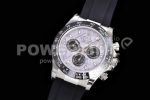Rolex Daytona 116519 EWF 1:1 Best Edition 904L Steel Meteorite Dial on Oysterflex Strap A7750 Super Clone Watch - Image 3