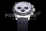 Rolex Daytona 116519 EWF 1:1 Best Edition 904L Steel Meteorite Dial on Oysterflex Strap A7750 Super Clone Watch - Image 6