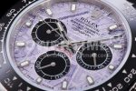Rolex Daytona 116519 EWF 1:1 Best Edition 904L Steel Meteorite Dial on Oysterflex Strap A7750 Super Clone Watch - Image 8