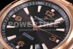 Vacheron Constantin Overseas RG 8F Maker Brown Dial on Brown Leather Strap MIYOTA9015 Super Clone Watch - Image 6