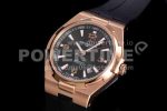 Vacheron Constantin Overseas RG 8F Maker Brown Dial on Black Rubber Strap MIYOTA9015 Super Clone Watch - Image 2