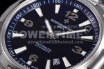 Vacheron Constantin Overseas SS 8F Maker Blue Dial on Blue Leather Strap MIYOTA9015 Super Clone Watch - Image 6