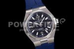 Vacheron Constantin Overseas SS 8F Maker Blue Dial on Blue Rubber Strap MIYOTA9015 Super Clone Watch - Image 2