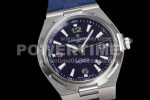 Vacheron Constantin Overseas SS 8F Maker Blue Dial on Blue Rubber Strap MIYOTA9015 Super Clone Watch - Image 5