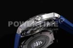 Vacheron Constantin Overseas SS 8F Maker Blue Dial on Blue Rubber Strap MIYOTA9015 Super Clone Watch - Image 7