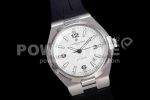 Vacheron Constantin Overseas SS 8F Maker White Dial on Black Rubber Strap MIYOTA9015 Super Clone Watch - Image 2