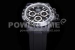 Rolex Daytona Black Ceramic 5GF Best Edition Black Dial Black Pusher on Black Rubber Strap A7750 Super Clone Watch - Image 7