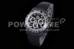 Rolex Daytona Black Ceramic 5GF Best Edition Black Dial Black Pusher on Black Rubber Strap A7750 Super Clone Watch - Image 6