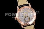 Vacheron Constantin Traditionnelle Tourbillon RG TWF Best Edition Black Dial on Black Leather Strap Super Clone Watch - Image 8