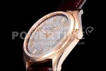 VACHERON CONSTANTIN Fiftysix RG 40mm ZF 1:1 Best Edition Silver Dial on Brown Leather Strap A1326 Super Clone Watch - Image 6