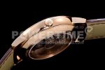 Vacheron Constantin Patrimony Date RG FKF 1:1 Best Edition White Dial on Brown Leather Strap MIYOTA 9015 Super Clone Watch - Image 7