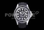 Rolex Yacht-Master 42mm 226659 GMF 1:1 Best Edition 3D Black Ceramic Bezel on Black Rubber Strap Super Clone Watch