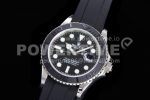 Rolex Yacht-Master 42mm 226659 GMF 1:1 Best Edition 3D Black Ceramic Bezel on Black Rubber Strap Super Clone Watch - Image 3