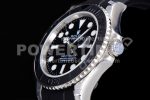 Rolex Yacht-Master 42mm 226659 GMF 1:1 Best Edition 3D Black Ceramic Bezel on Black Rubber Strap Super Clone Watch - Image 6