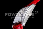 Longines DolceVita 23mm Ladies Watch 8848F 1:1 Best Edition White Dial Diamonds Bezel on Red Croco Strap Swiss Quartz Super Clone Watch - Image 6