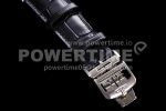 Jaeger-LeCoultre Master Ultra Thin Moon 1368470 SS ZF 1:1 Best Edition Black Dial on Black Leather Strap A925 Super Clone Watch - Image 8