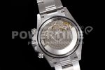 Rolex Daytona Jumbo SS TWF Roman Scale Full Paved Diamonds Dial and Bracelet A7750 Super Clone Watch - Image 9