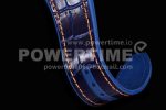 Franck Muller Vanguard Chrono RG ABF 1:1 Best Edition Blue Textured Dial on Blue Nylon Strap A7750 Super Clone Watch - Image 9