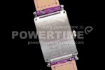 Franck Muller Long Island Ladies SS Diamonds Bezel ZF 1:1 Mother of Pearl Dial on Purple Leather Strap Swiss Ronda Quartz Super Clone Watch - Image 7