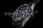 Rolex GMT DIW Carbon OMF Best Edition All Black Black Dial on Black Nylon Strap SA3186 CHS Super Clone Watch - Image 10