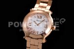 Chopard Happy Sport Automatic RG 30mm YF 1:1 Best Edition White Dial on RG Bracelet Super Clone Watch - Image 2