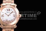Chopard Happy Sport Automatic RG 30mm YF 1:1 Best Edition White Dial on RG Bracelet Super Clone Watch - Image 3