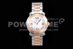 Chopard Happy Sport Automatic RG 30mm YF 1:1 Best Edition White Dial on SS/RG Bracelet Super Clone Watch