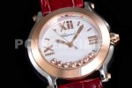 Chopard Happy Sports Diamonds 30mm YF Super Clone Watch - Image 5
