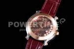 Chopard Happy Sports Diamonds 30mm YF Super Clone Watch - Image 3