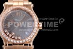 Chopard Happy Motion Auto RG 36mm YF 1:1 Best Edition Drill Ring White Dial RG Bracelet A2892 Super Clone Watch - Image 4