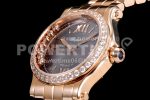 Chopard Happy Motion Auto RG 36mm YF 1:1 Best Edition Drill Ring White Dial RG Bracelet A2892 Super Clone Watch - Image 6