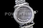 Chopard Happy Motion Auto RG 36mm YF 1:1 Best Edition Drill Ring White MOP Dial RG Bracelet A2892 Super Clone Watch - Image 2