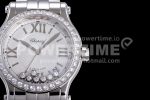 Chopard Happy Motion Auto RG 36mm YF 1:1 Best Edition Drill Ring White MOP Dial RG Bracelet A2892 Super Clone Watch - Image 4