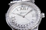 Chopard Happy Motion Auto RG 36mm YF 1:1 Best Edition Drill Ring White MOP Dial RG Bracelet A2892 Super Clone Watch - Image 5