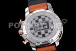 Chopard Mille Miglia 168571 SS/RG V7F 1:1 Best Edition Gray Dial on Brown Gummy Strap A7750 Super Clone Watch - Image 8