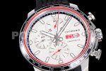 Chopard Mille Miglia 168571 SS V7F 1:1 Best Edition White Dial on Black Rubber Strap A7750 Super Clone Watch - Image 4