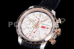 Chopard Mille Miglia 168571 SS/RG V7F 1:1 Best Edition White Dial on Black Rubber Strap A7750 Super Clone Watch - Image 2