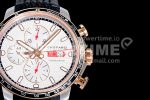 Chopard Mille Miglia 168571 SS/RG V7F 1:1 Best Edition White Dial on Black Rubber Strap A7750 Super Clone Watch - Image 5